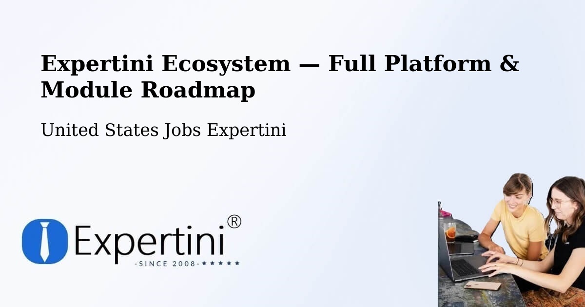 Expertini Ecosystem — Full Platform & Module Roadmap – Niles